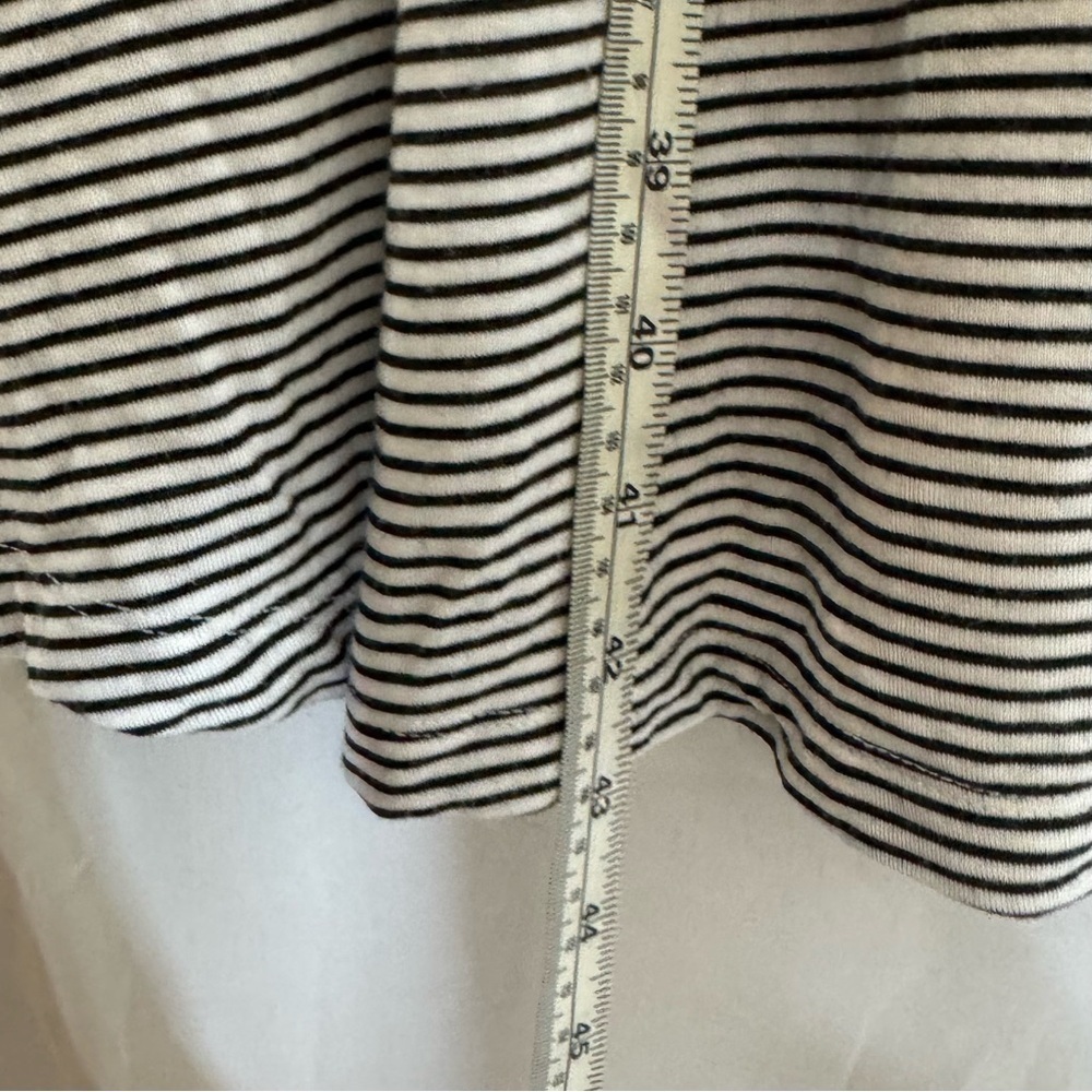 Old Navy Women’s TALL Black/White Striped Dress Size XL TALL - Picture 5 of 9